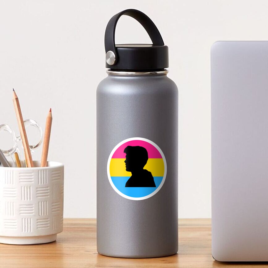 Pansexual Flag Gavin Reed Sticker