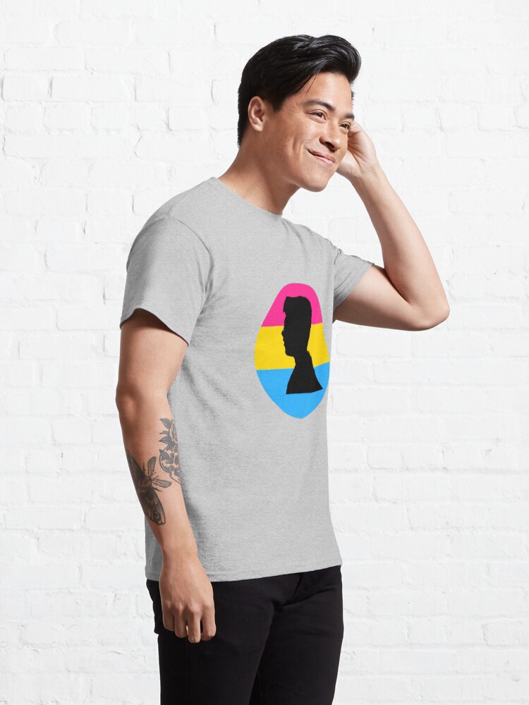 Alternate view of Pansexual Flag Gavin Reed Classic T-Shirt
