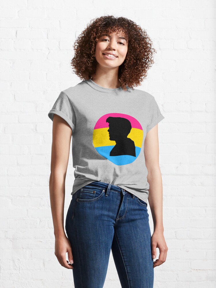 Alternate view of Pansexual Flag Gavin Reed Classic T-Shirt