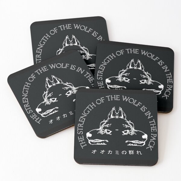 Item preview, Wolfpack Reflection Black designed and sold by SomersaultCloud.