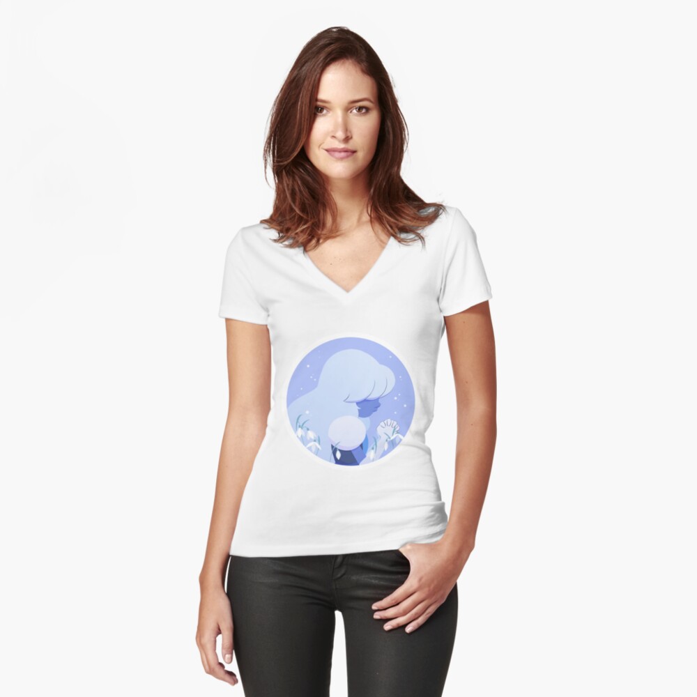 Artikel-Vorschau von Tailliertes T-Shirt mit V-Ausschnitt, designt und verkauft von bealorart.
