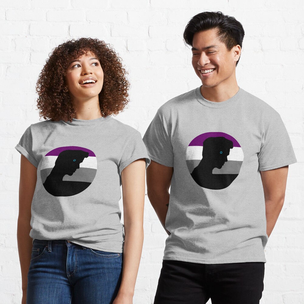 RK900 / Nines Asexual Flag Classic T-Shirt