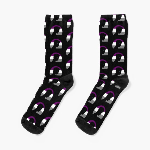 RK900 / Nines Asexual Flag Socks