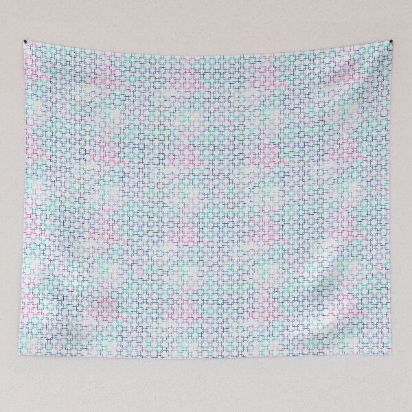 Item preview, Graphic Pink and Green Squares designed and sold by PaintedbyCarol.