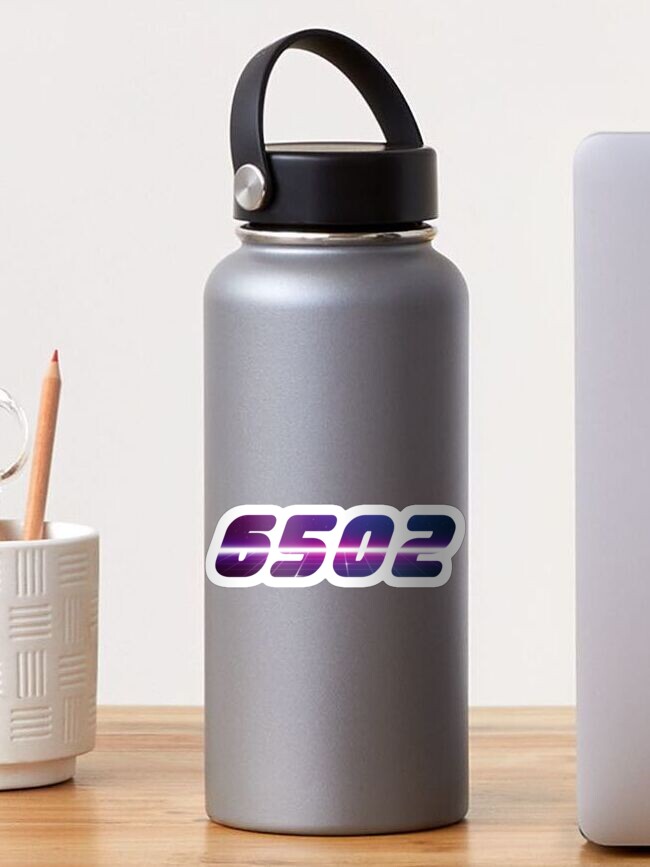 Thumbnail 1 of 3, Sticker, Assembly 6502 Retro Wave designed and sold by ninjainatux.