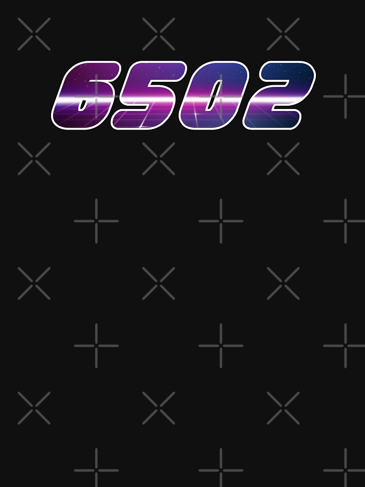 Assembly 6502 Retro Wave by ninjainatux