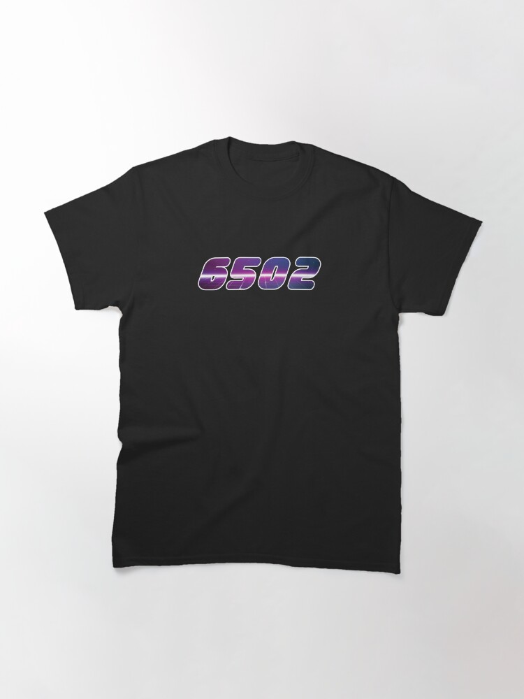 Thumbnail 3 of 7, Classic T-Shirt, Assembly 6502 Retro Wave designed and sold by ninjainatux.