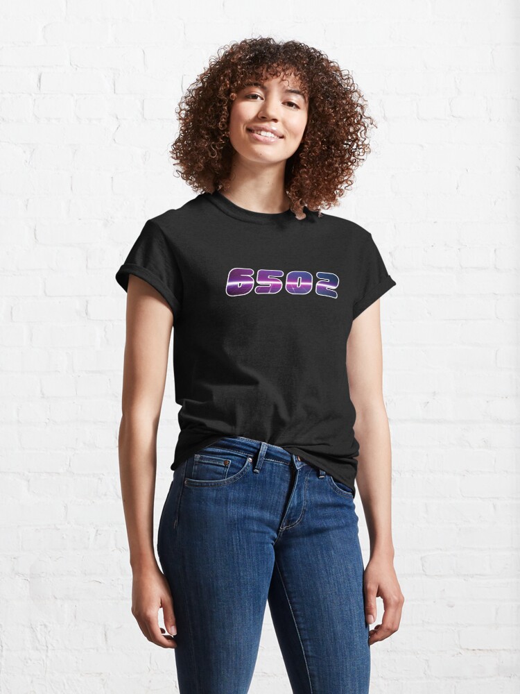Alternate view of Assembly 6502 Retro Wave Classic T-Shirt
