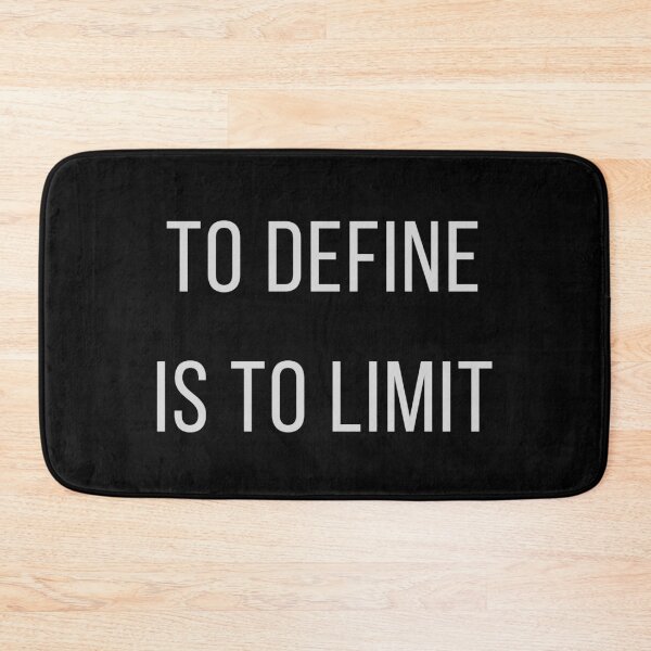Item preview, To Define Is To Limit Quote designed and sold by violet-hope.