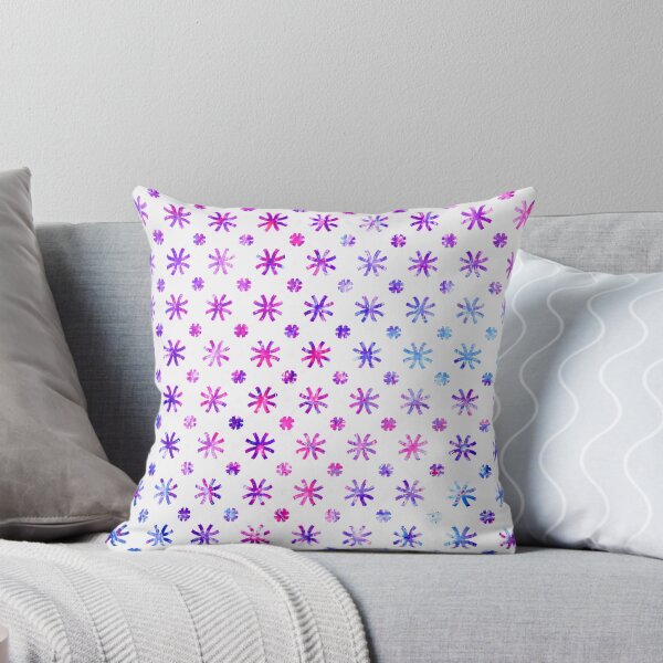 Item preview, Graphic Pink and Purple Snowflakes designed and sold by PaintedbyCarol.