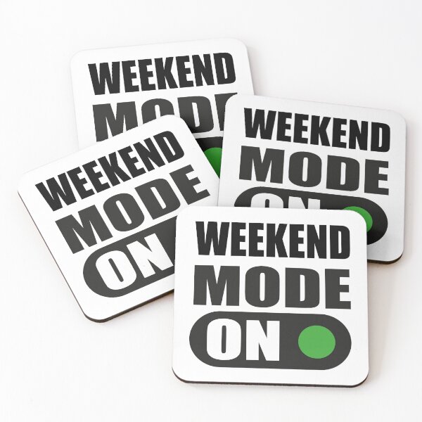 Item preview, weekend designed and sold by Vectorqueen.