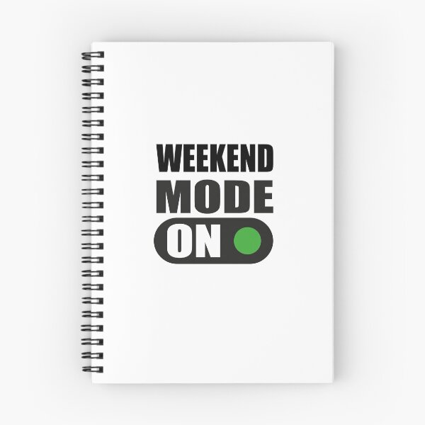 Item preview, weekend designed and sold by Vectorqueen.