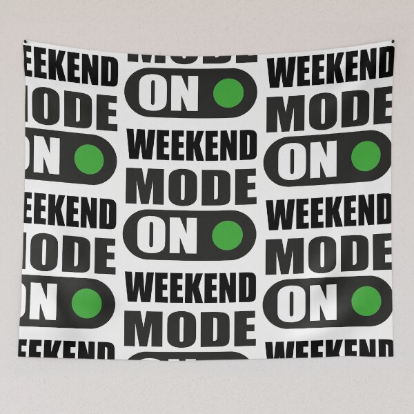 Aperçu de l'œuvre weekend créée et vendue par Vectorqueen.