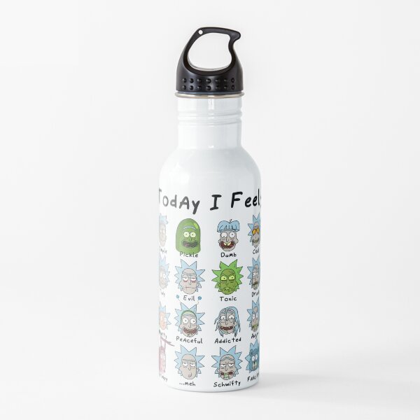 Today I Feel Rick Water Bottle