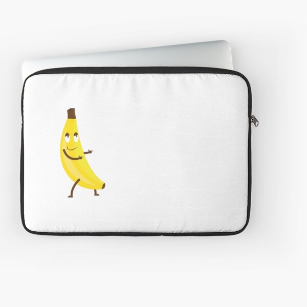 Banana Guns Laptop Sleeves Redbubble - banana suit roblox code