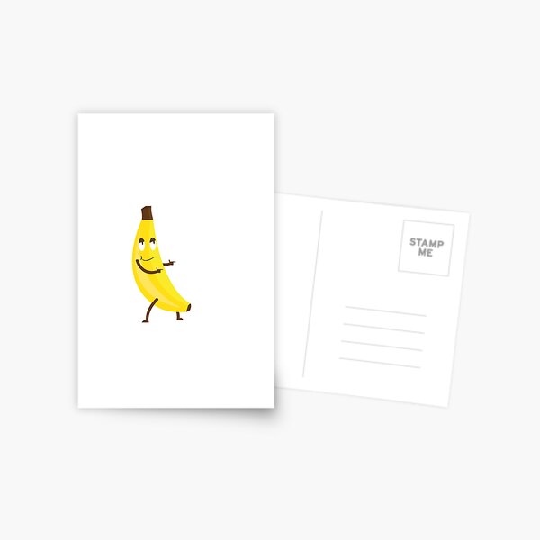 Banana Guns Postcards Redbubble - faceless aesthetic roblox boy gfx