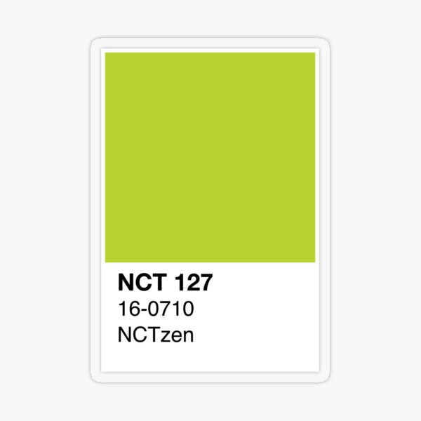 NCT 127 NCTzen (Fandom Inspired Colour Swatches)