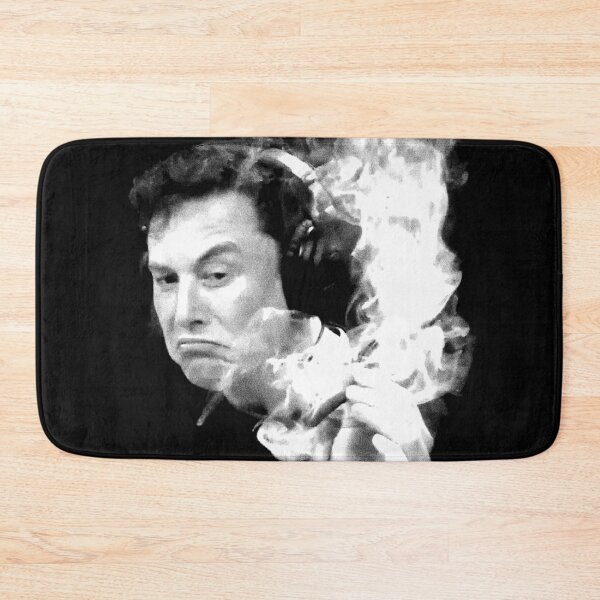 Aperçu de l'œuvre Elon Musk Smoking créée et vendue par Teeter-Totter.