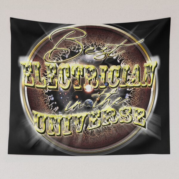 Item preview, Best ELECTRICIAN in the Universe designed and sold by Pablo Carlos Budassi.