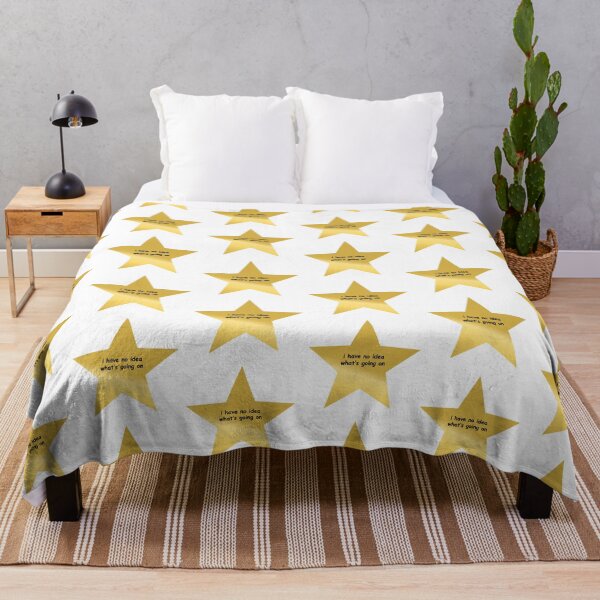 Item preview, "I have no idea what's going on" Gold Star designed and sold by hzig.