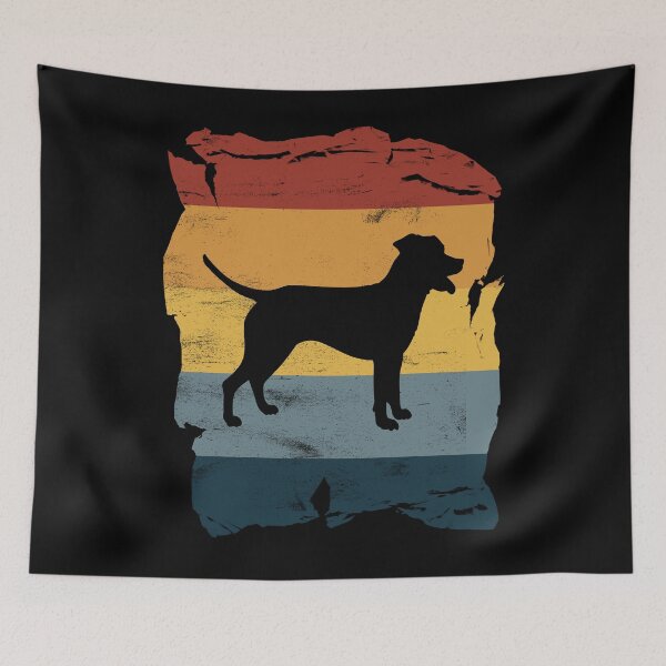 Item preview, Catahoula Leopard Dog Distressed Vintage Retro Silhouette designed and sold by DoggyStyles.