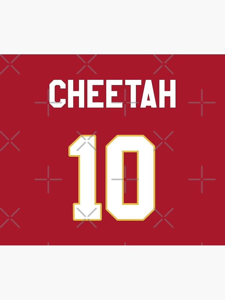 Limited Edition Tyreek Hill Jersey Style Shirt, Cheetah 10, Hill 10, Kansas  City Chiefs Shirt, Mug, Hoodie & Wall Tapestry! Photographic Print for Sale  by GoatGear