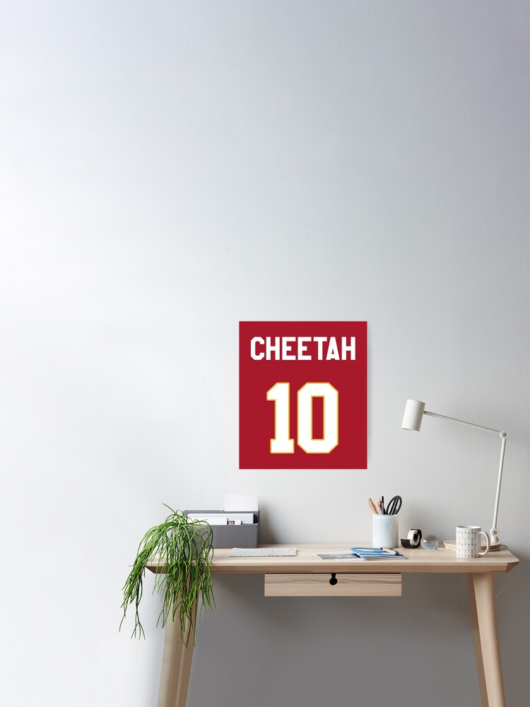 Limited Edition Tyreek Hill Jersey Style Shirt, Cheetah 10, Hill 10, Kansas  City Chiefs Shirt, Mug, Hoodie & Wall Tapestry! Essential T-Shirt for Sale  by GoatGear