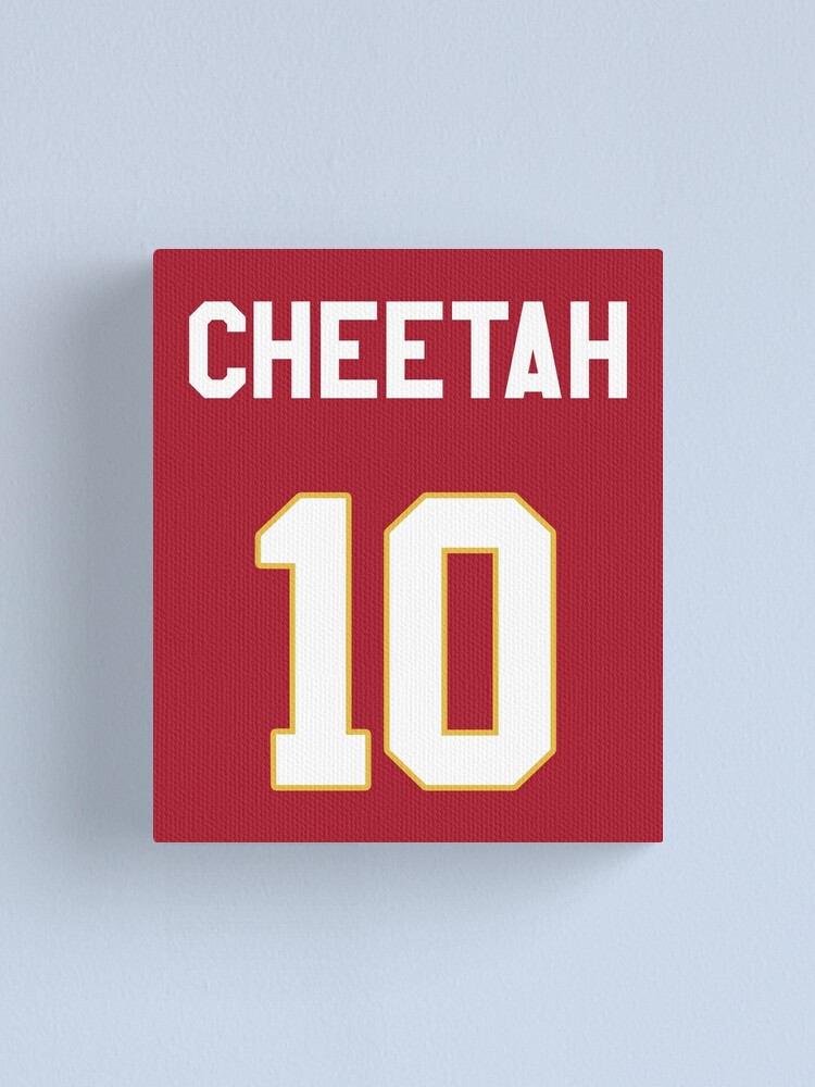 Limited Edition Tyreek Hill Jersey Style Shirt, Cheetah 10, Hill 10, Kansas  City Chiefs Shirt, Mug, Hoodie & Wall Tapestry! Framed Art Print for Sale  by GoatGear