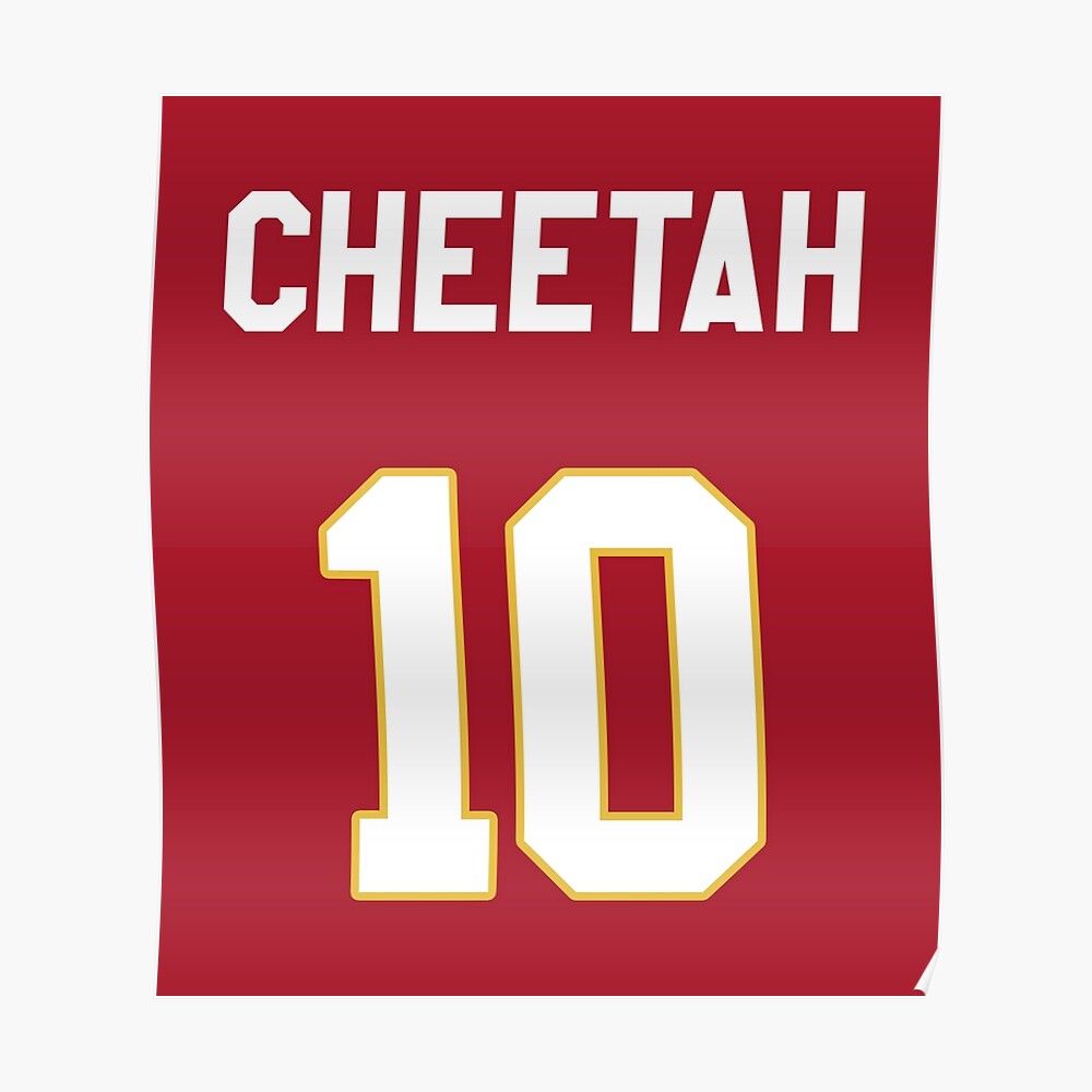 Limited Edition Tyreek Hill Jersey Style Shirt, Cheetah 10, Hill 10, Kansas  City Chiefs Shirt, Mug, Hoodie & Wall Tapestry! Duvet Cover for Sale by  GoatGear