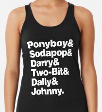 THE OUTSIDERS Racerback Tank Top