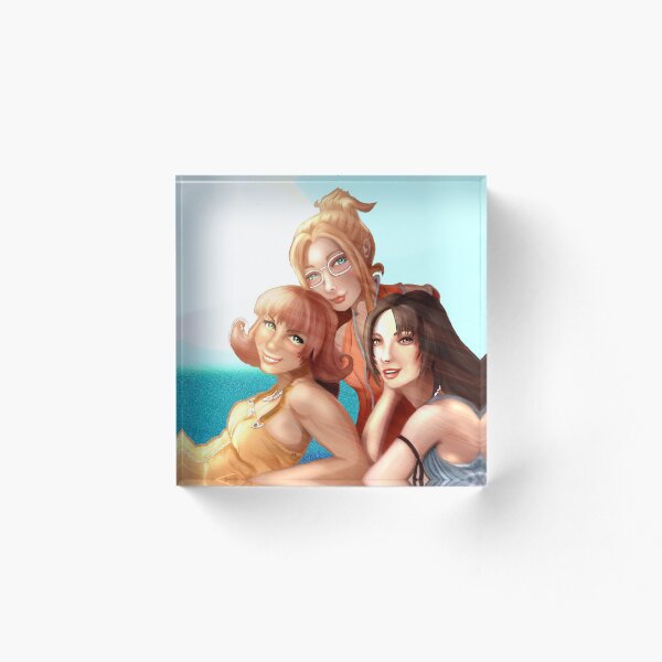 Item preview, Selphie, Quistis, Rinoa From Final Fantasy 8 designed and sold by DougyFreshArt.