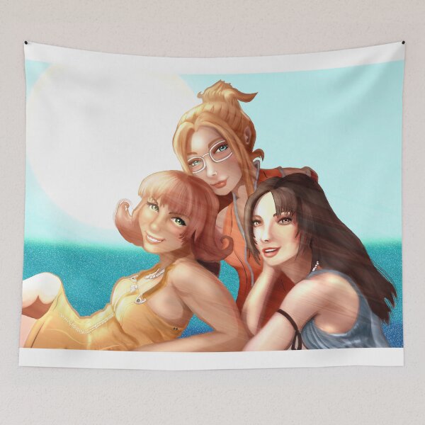 Item preview, Selphie, Quistis, Rinoa From Final Fantasy 8 designed and sold by DougyFreshArt.