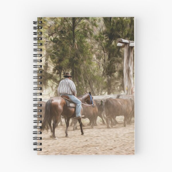 Item preview, Cattle Mustering Paint 1 designed and sold by Candice O'Neill.