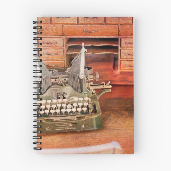 Item preview, Type Writer on Antique Desk designed and sold by Gunter Nezhoda.