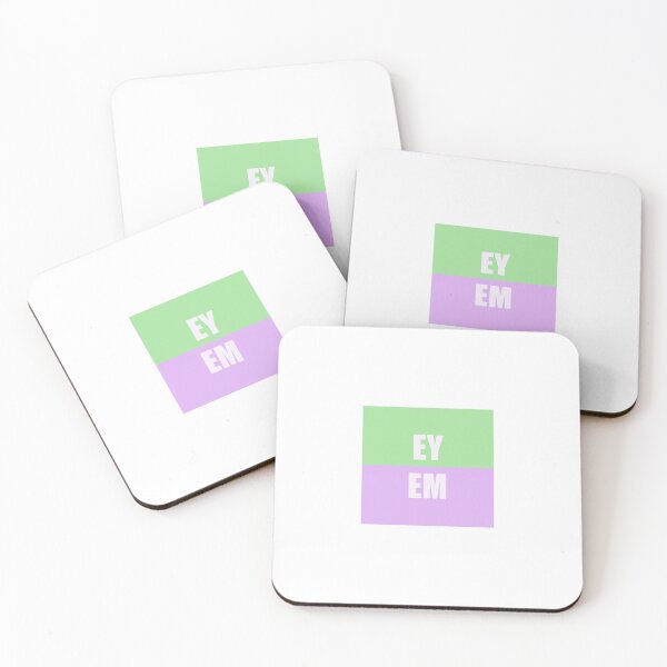 Item preview, Ey/Em Genderqueer Pride designed and sold by keatonposada.
