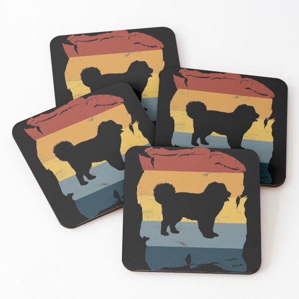 Item preview, Caucasian Shepherd Dog Distressed Vintage Retro Silhouette designed and sold by DoggyStyles.