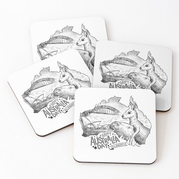Item preview, Happy Australia Day  designed and sold by mouad naouiri.