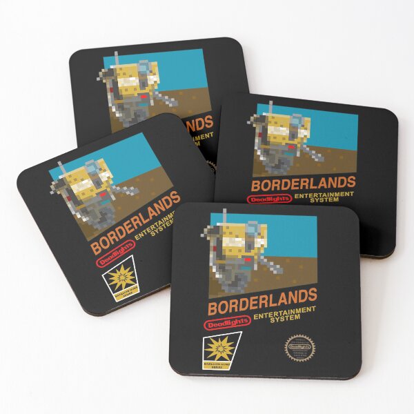 8-Bit NES Borderlands Coasters (Set of 4)