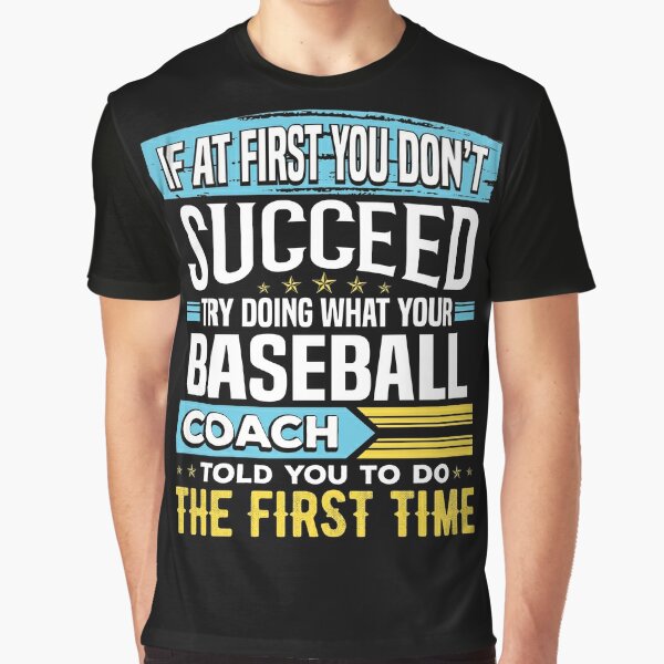 Funny Baseball Coach Team Coaching Instructor Sayings Gift Kids T