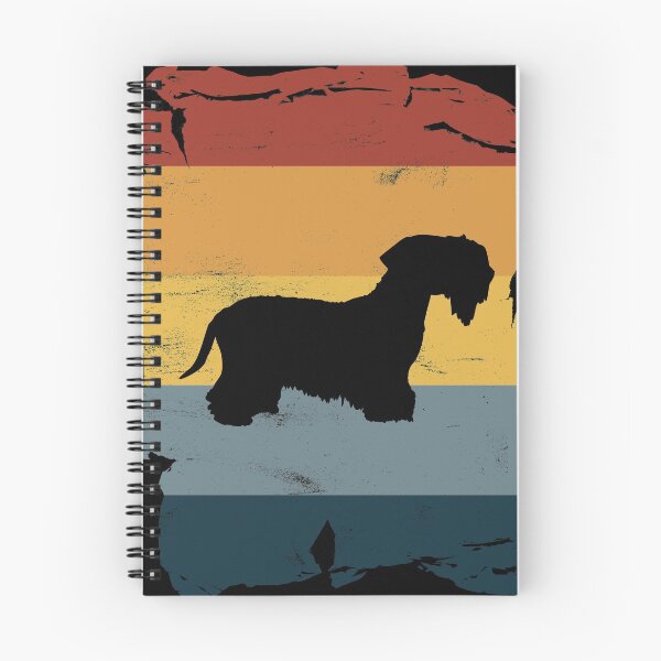 Item preview, Cesky Terrier Distressed Vintage Retro Silhouette designed and sold by DoggyStyles.