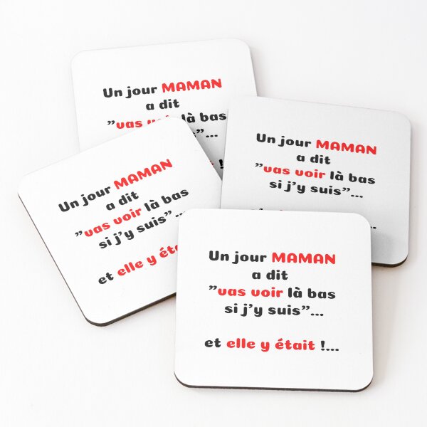 Aperçu de l'œuvre Humour MAMAN "vas voir là bas" créée et vendue par LaurentRuiz.
