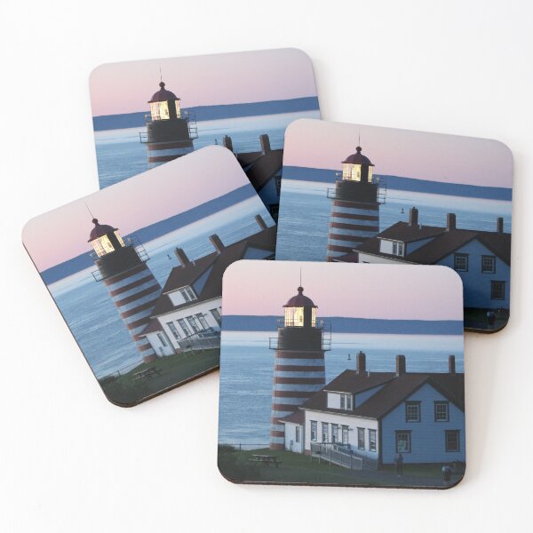 Item preview, Light House Sunrise ~ Quoddy Light House designed and sold by Hallie Walker.