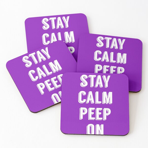 Item preview, Stay calm peep on designed and sold by Jaidaoele.