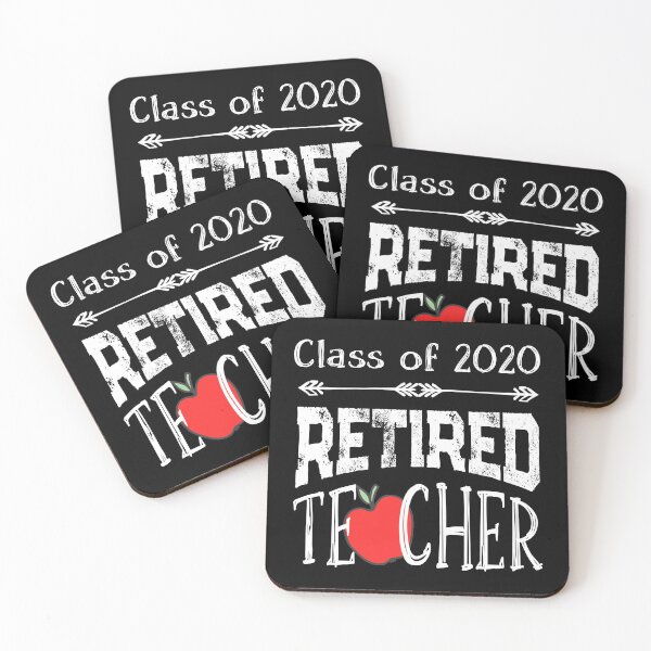 Item preview, Teacher Retired 2020 Gift Retirement Class School Retiree designed and sold by CreatedByHeidi.