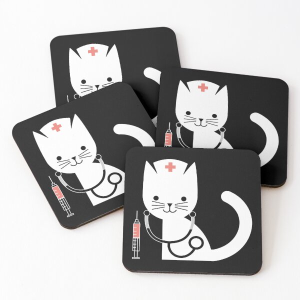 Item preview, Cute Cat Nurse designed and sold by Zeeph.