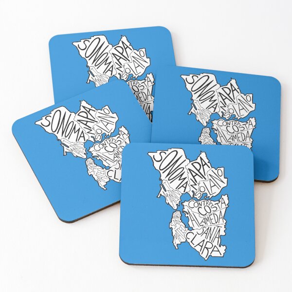 Item preview, Bay Area Map designed and sold by Calen  Picard-Carroll.