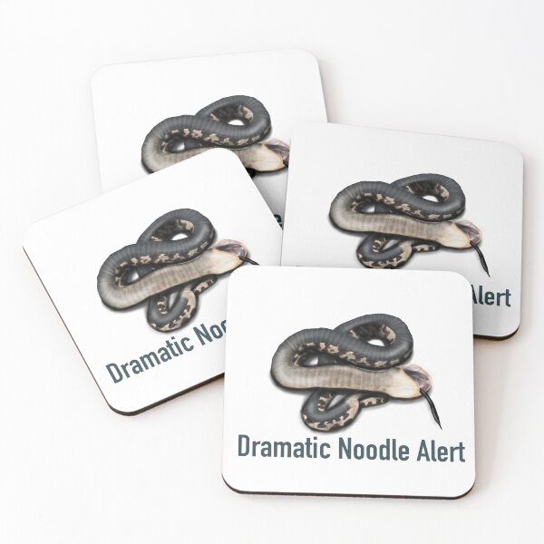 Item preview, Dramatic Noodle Alert designed and sold by CiJiLaDona.