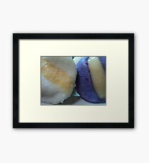 rice native cup cake Framed Print