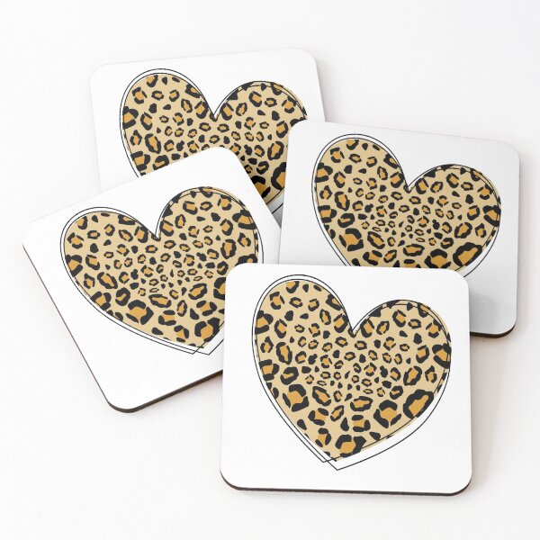 Item preview, Cute Cheetah Print Heart  designed and sold by jpjournals.