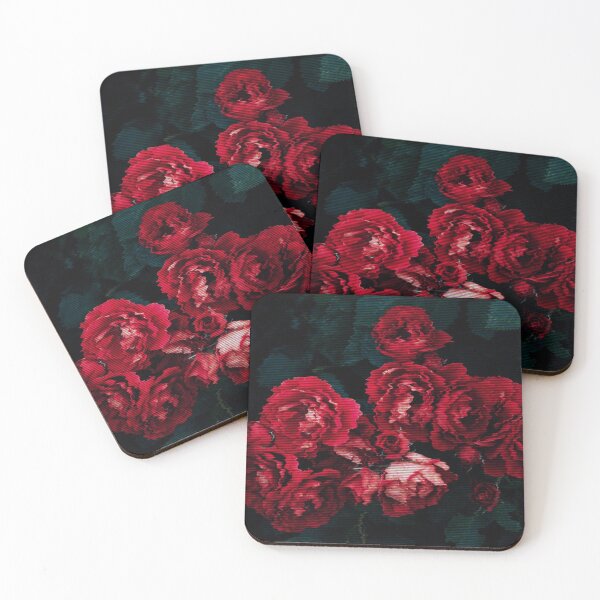 Item preview, Red Roses with TV Effect designed and sold by quinnhopp.